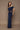Robe Diva dentelle bleu marine