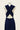 Robe Prestance bleu marine — dos 5 croisement haut