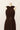 Robe Prestance chocolat — devant 4 bandeau croise