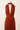Robe Prestance terracotta — devant 1 echarpe