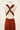 Robe Prestance terracotta — dos 4 liens retombants