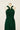 Robe Prestance vert sapin — devant 3 col americain