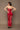 Pantalon Signature dentelle framboise 1