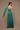 Robe écharpe Fatale vert émeraude portée